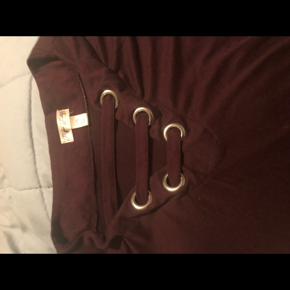 Causal wear J for justify top size L/G